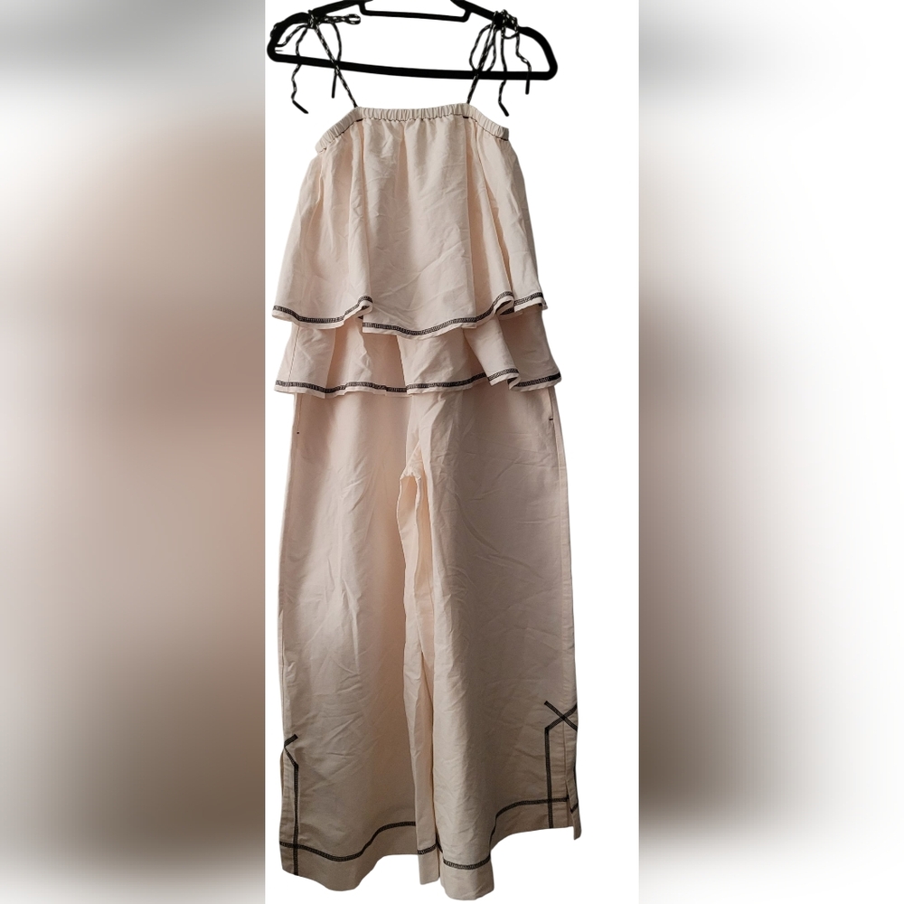 New Free People Movement Warm Down One Piece Ivory Size Small NWOT - Picture 5 of 10